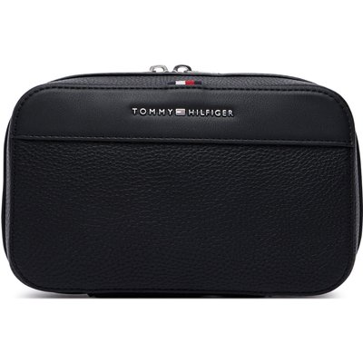 Kosmetiktasche Tommy Hilfiger Th Central Washbag AM0AM14824 Schwarz