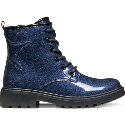 Schnürschuhe Geox J Casey Girl J9420G 000KC C4000 M Dunkelblau