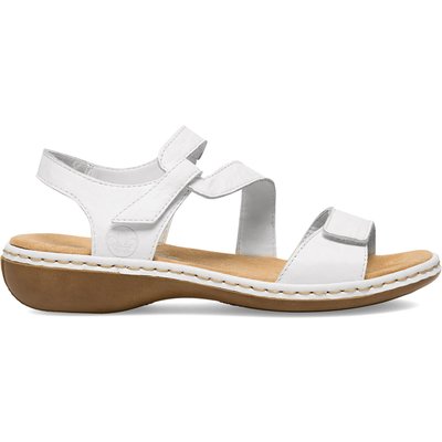 Sandalen Rieker 659C7-80 Weiß