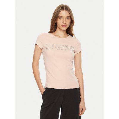 Guess T-Shirt V4BI16 KCIV1 Rosa Regular Fit