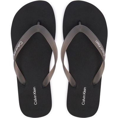Zehentrenner Calvin Klein Beach Thong Slide HM0HM02105 Schwarz