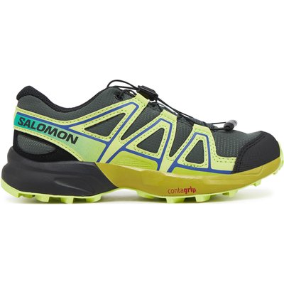 Trekkingschuhe Salomon Speedcross L47733300 Grün