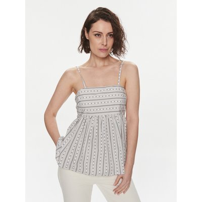 TWINSET Top 241TF2023 Weiß Regular Fit