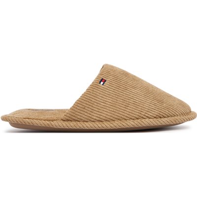 Hausschuhe Tommy Hilfiger Corduroy House Shoes FM0FM06019 Beige