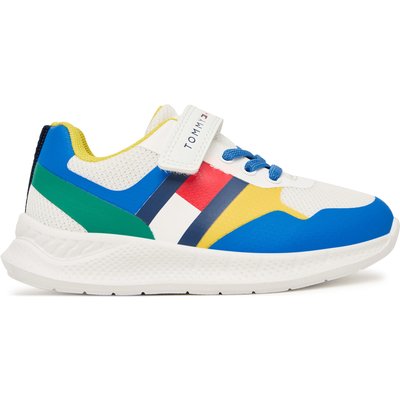 Sneakers Tommy Hilfiger Flag Low Cut Lace-Up/Velcro T1X9-34369-1843 M Bunt
