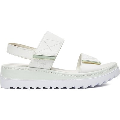 Sandalen Rieker V4475-80 Weiß