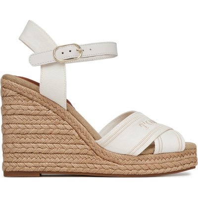 Espadrilles Tommy Hilfiger Tommy Hilfiger Espad High Wedge FW0FW08668 Écru