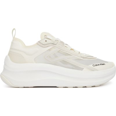 Sneakers Calvin Klein Chunky Run Ckstripe Lup Rip HW0HW03005 05Z Écru