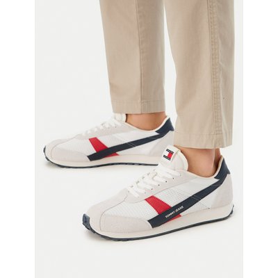 Sneakers Tommy Jeans Retro Runner Archive Open Mesh EM0EM01715 Weiß