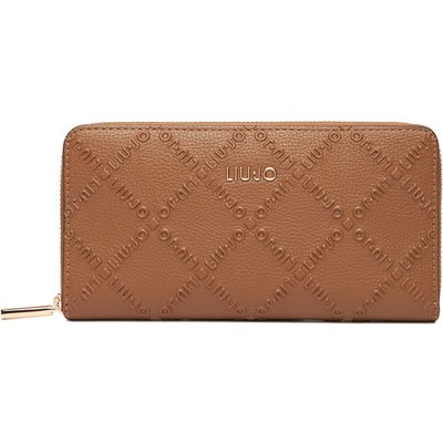 Geldbörse Liu Jo Ecs Xl Zip Around AF5170 E0538 Braun