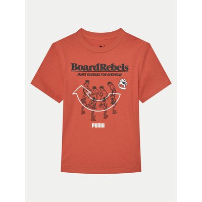 Puma T-Shirt Mid 90s 685144 Rot Regular Fit