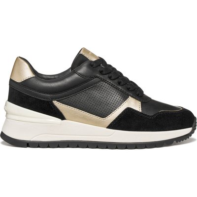 Sneakers Geox D Desya D6500A 08522 C9258 Schwarz
