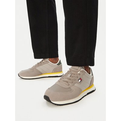 Sneakers Tommy Jeans Tj Runner Flag Mix EM0EM01774 Beige