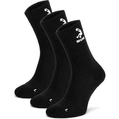 Lange Socken SHAQ CEO_AS_SHQ_H_001W_AW26_(3-PACK) Schwarz