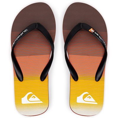 Zehentrenner Quiksilver MOLOKAI STRIPE AQYL101361 XNNK Schwarz