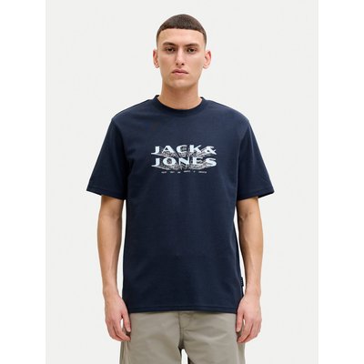 Jack & Jones T-Shirt Fusion 12289880 Blau Regular Fit