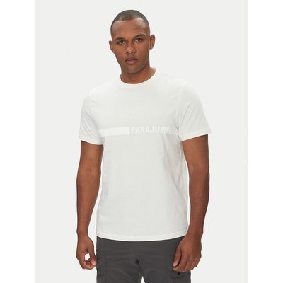 Parajumpers T-Shirt Space 25SMPMTSXF05 Weiß Regular Fit