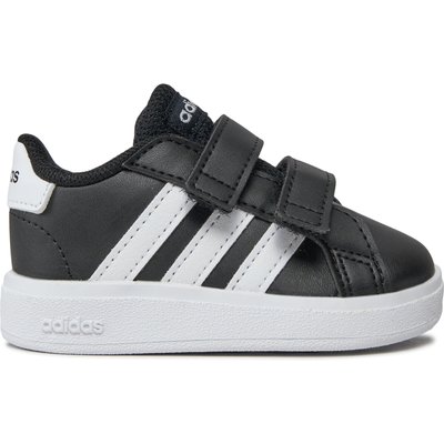 Sneakers adidas Grand Court Lifestyle Hook and Loop Shoes GW6523 Schwarz