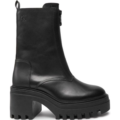 Stiefeletten Calvin Klein Jeans Chunky Heeled Zip YW0YW01541 Schwarz