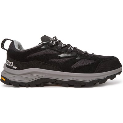 Trekkingschuhe Jack Wolfskin Cyrox Vent Low A64089 Schwarz