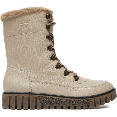 Schnürschuhe Rieker Y3405-60 Beige