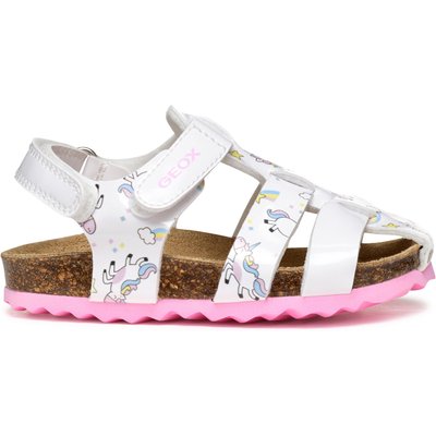 Sandalen Geox B Sandal Chalki B452RA 0FCHH C1000 M Weiß
