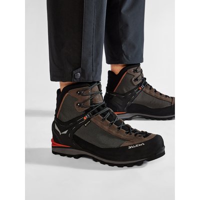 Trekkingschuhe Salewa Ms Crow Gtx GORE-TEX 7512 Schwarz