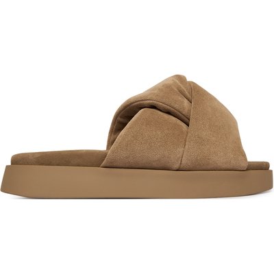 Pantoletten Inuikii Soft Crossed 1004.003.0401 Beige