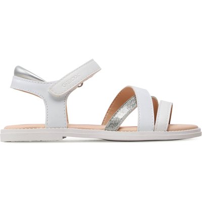 Sandalen Geox J Sandal Karly Girl J5235D00254C1000 S Weiß