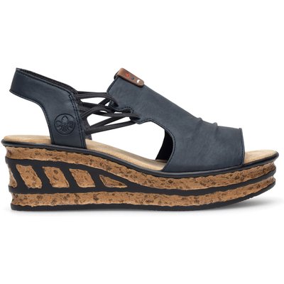 Sandalen Rieker 68175-14 Dunkelblau