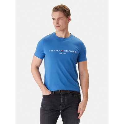 Tommy Hilfiger T-Shirt MW0MW11797 Blau Slim Fit