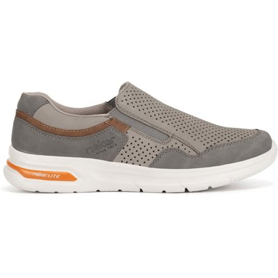 Halbschuhe Rieker B7355-40 Grau