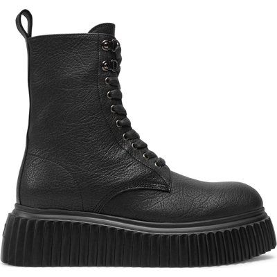 Schnürschuhe AGL Marina D751564PGKI0121013 Schwarz