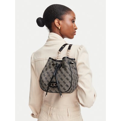 Handtasche Guess Samantha Mini HWJT23 13770 Schwarz