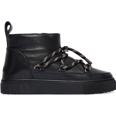 Schneeschuhe Inuikii Full Leather Gloss 1001.001.0371 Schwarz