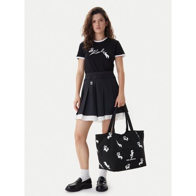 Handtasche KARL LAGERFELD B1W50053 Schwarz