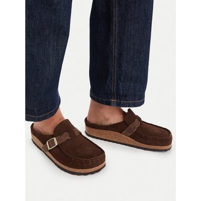 Pantoletten Birkenstock Buckley Braided 1031435 Braun
