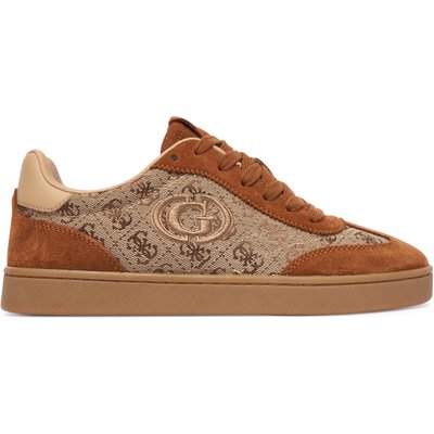 Sneakers Guess FLTJAC LEA12 Braun