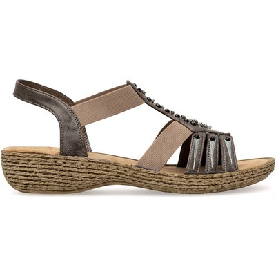 Sandalen Rieker 65861-45 Braun