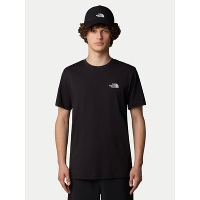 The North Face T-Shirt NSE Box NF0A8C4V Schwarz Regular Fit