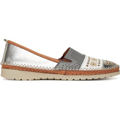 Halbschuhe Manitu 840122 Weiß
