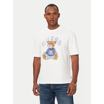 Guess T-Shirt M6YI75K5409 Weiß Regular Fit