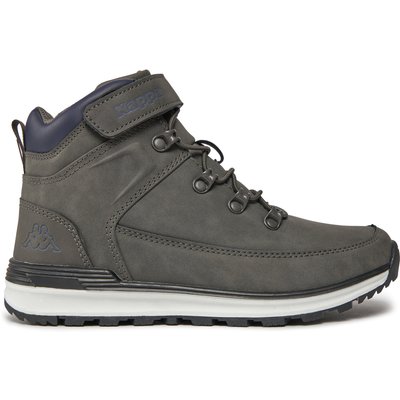 Schnürschuhe Kappa Logo Astos Md Ev Kid 371B8CW Dunkelgrau