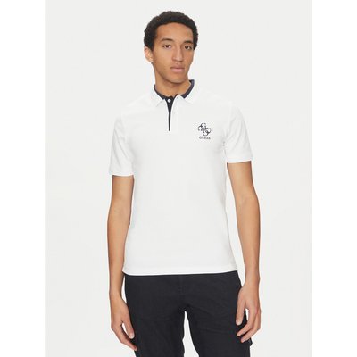 Guess Poloshirt M5GP60 K7O64 Weiß Slim Fit