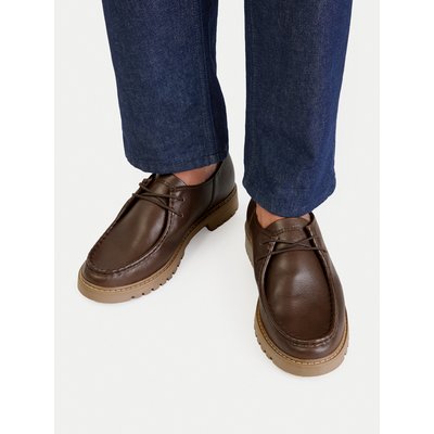 Halbschuhe Guess Jeans EO-FOX-03 MI08 Dunkelbraun