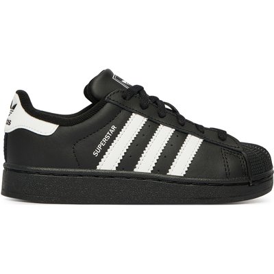Sneakers adidas Superstar II C JH9981 Schwarz