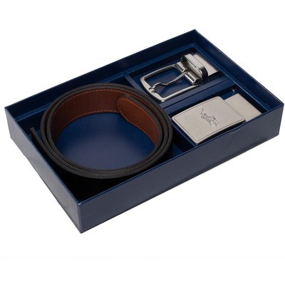Herrengürtel Polo Ralph Lauren 35mm Rvrs Blt Gftbx 405699144001 Braun