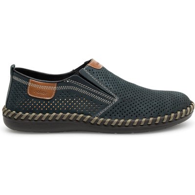 Halbschuhe Rieker B2465-14 Blau