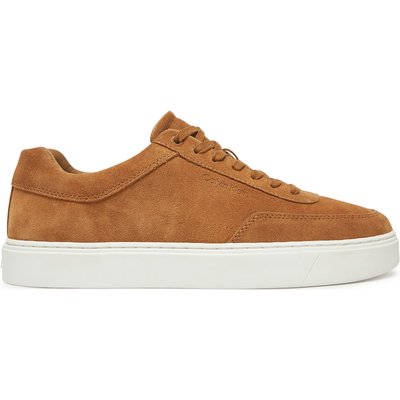 Sneakers Calvin Klein Clean Cup Low Laceup Oxf Su HM0HM01880 Hellbraun
