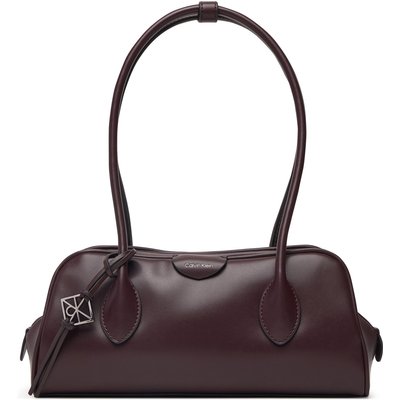 Handtasche Calvin Klein Emblem Trio Shoulder Bag LV04F3369G Dunkelrot